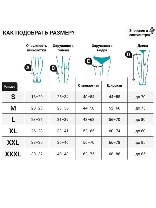 Чулки компрессионные VENOTEKS T2.XG.1 госпитальный ПРО23, 2КК, Стандартная, L #5